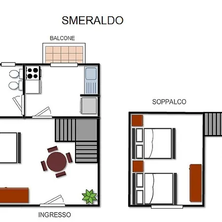 Lägenhet Smeraldo - Immobilevante *